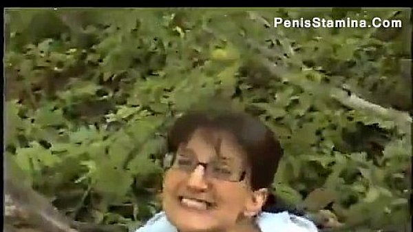 Milf fucks in the forest