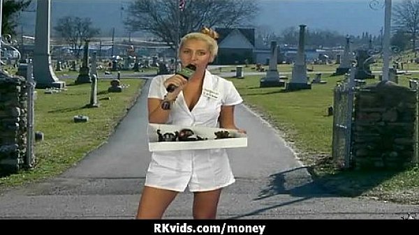 Sexy wild chick gets paid to fuck 19