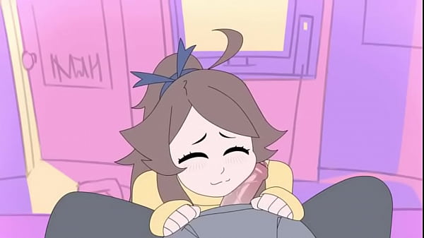 Cute animated blowjob