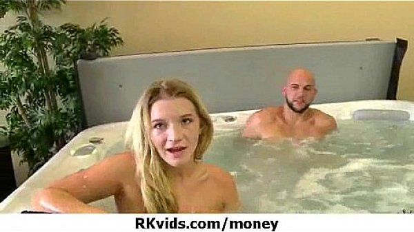 Desperate teen naked in public and fucks to pay rent 21