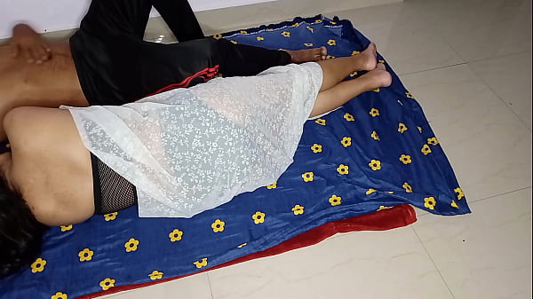 Horny Step-aunty made her step nephew fuck her when husband was not in the mood for sex In night when she horny for fuck