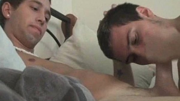 Nate Swallows Trey's Cum