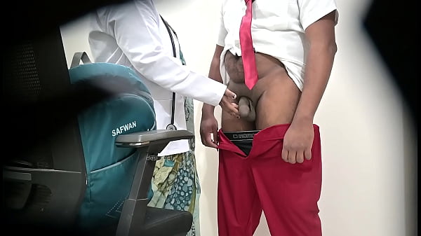 Indian hospital doctor having fun 