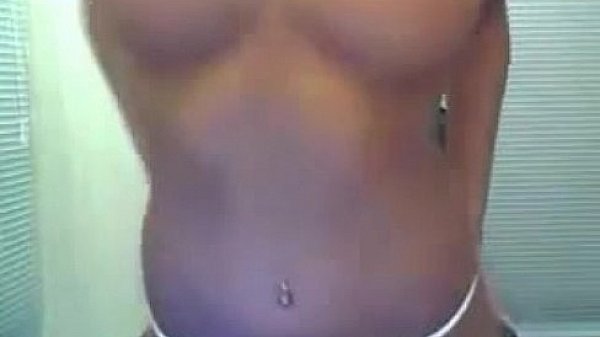 Sexy thong girl with tight body flashes pussy on cam  