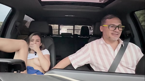 Colombian Melanie Caceres uses JuanBustos Road's FUCKMACHINE all over the city - SQUIRT