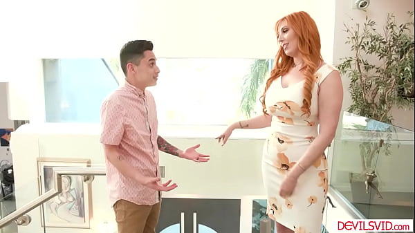 DevilsVid.com -A big tits teen agrees for a swingers party sex with her husbands boss.The old man caresses her.The asian babe deepthroats him then rides on his cock 