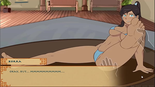 FETB4 Love Route Episode 3 - Super Sexy Kya and Korra  
