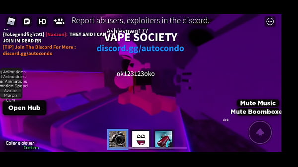 Girl gets pussyfucked by noob in roblox