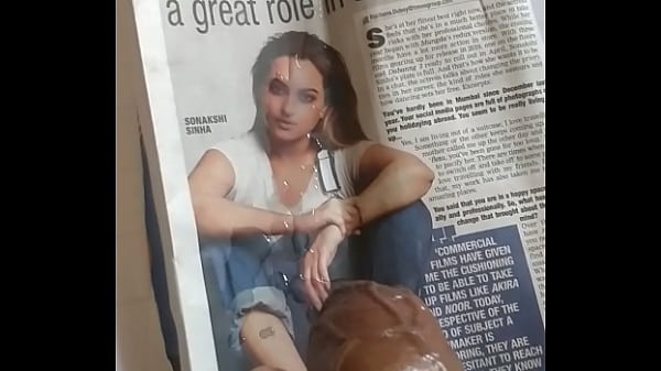 Thicc Sonakshi Sinha gets my cumshot big load