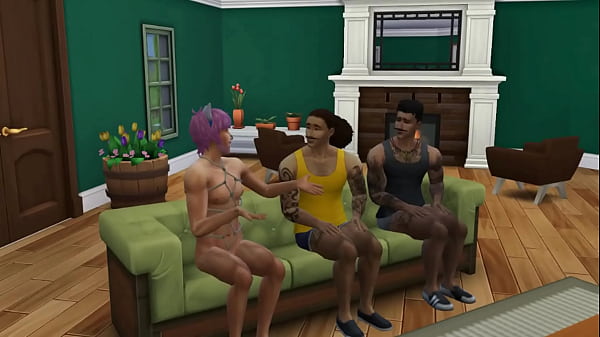 Toddy and Friend Louis Fuck Femboy Alex Sims 4
