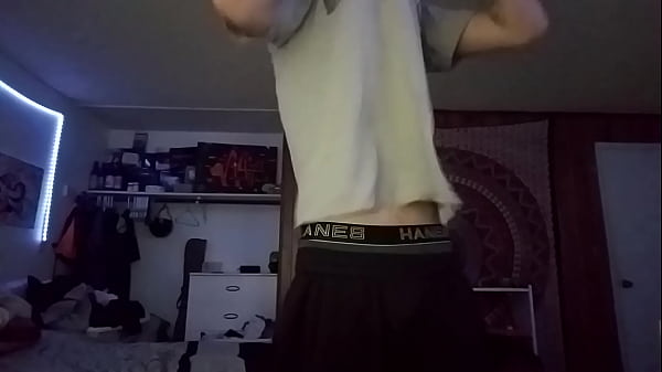 Jacking off before work