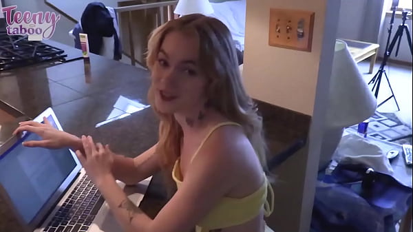 Blonde Sage Fox Fucks Her StepDad When She's Away! Seth Brogan Creampies Her!