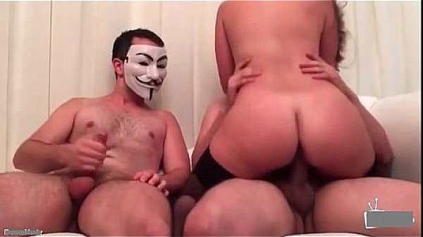 wife rides a two penis