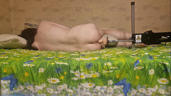 Sex machine hot real anal