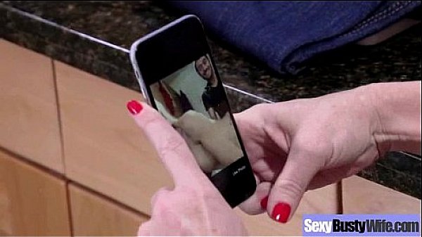 Hot Sex Action With Big Round Boobs Mature Lady (simone sonay) vid-30