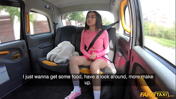 Fake Taxi - young London babe with big tits and cute ass seduces cabbie for free ride but his massive cock csan hardly fits inside her tight pussy 