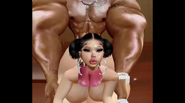 Chica morena le gusta mi polla en imvu  