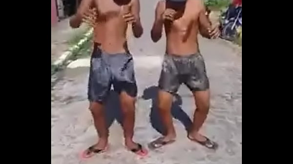 Teens Shaking Pau in the Street