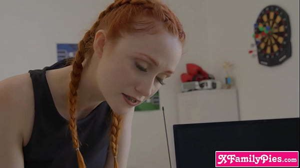 Tiny redhead teen made sure the coach did not eliminate her from the team 