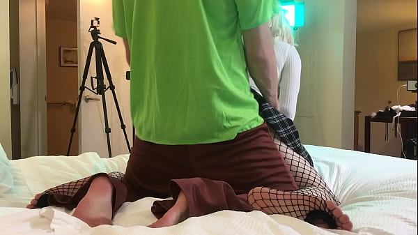 Shaggy Fucking Super Sexy Blonde Trans Woman 