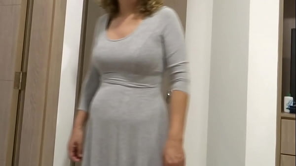 My 58 year old Latin wife, excited on the beach, shows off the thongs she is wearing, big ass, hairy pussy  