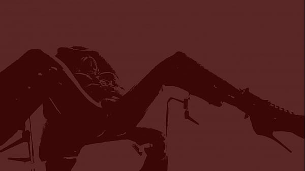 BDSM Red Black Latex Rubber Bound 11DeadFace  