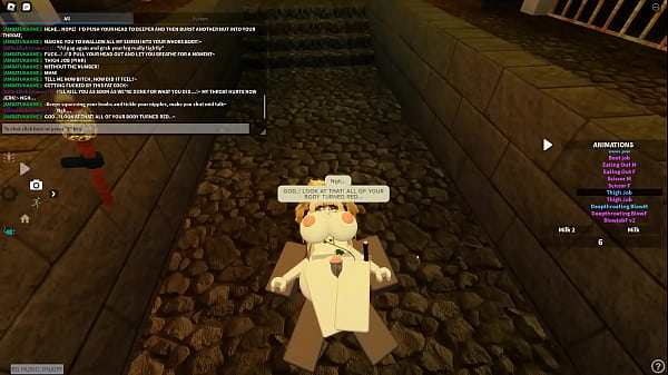 Roblox another of my sextoy got fucked roughly 