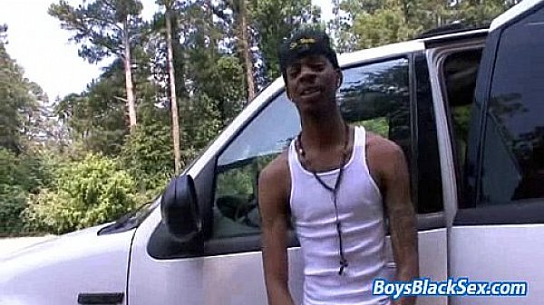 Blacks On Boys - Gay Bareback Hardcore Fuck Video 20 