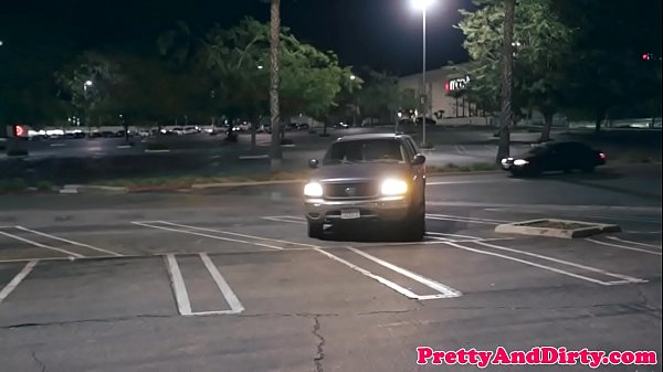 Busty rich slut roughly fucked in uber car