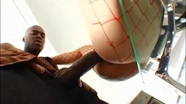 Negroed.com 19 year old fake titty stripper taking this monster negro cock