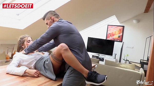 Kinky Blonde Seduces stud and drains him of cum - LETSDOEIT.COM