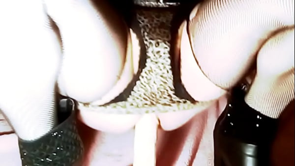 Huge Dildo in the Big Ass of the Transvestite 1  