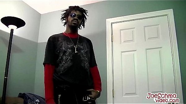 Black dude has no problem being jerked off and sucked dry