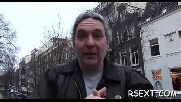 Slutty old lad goes amsterdam 