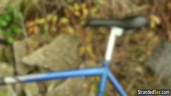Anina gets lost while cycling then gets a threesome instead