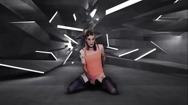 Professional Tranny Teases Cock