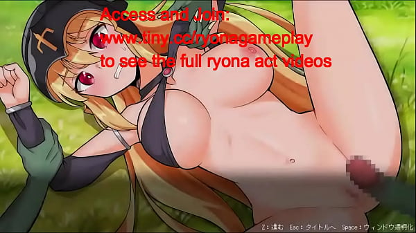 Pretty lady having sex with men in hot porn gameplay hentai  