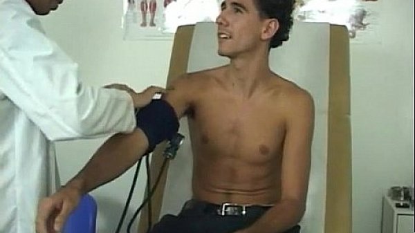 Nude black men getting a physical and gay jerk medical full length