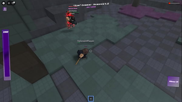 Getting fucked by random guys in Fun Combat