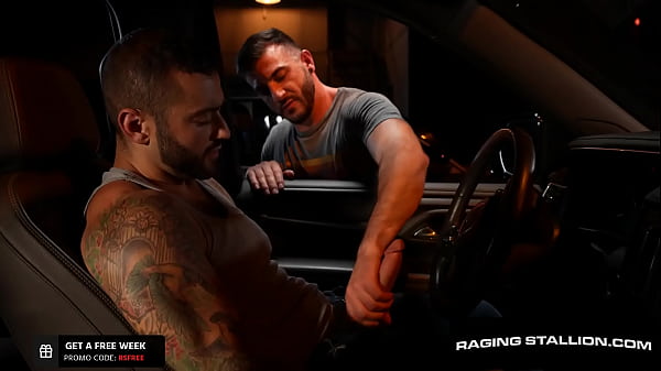 Hunk Ian Holmes Railed In Parking Lot  