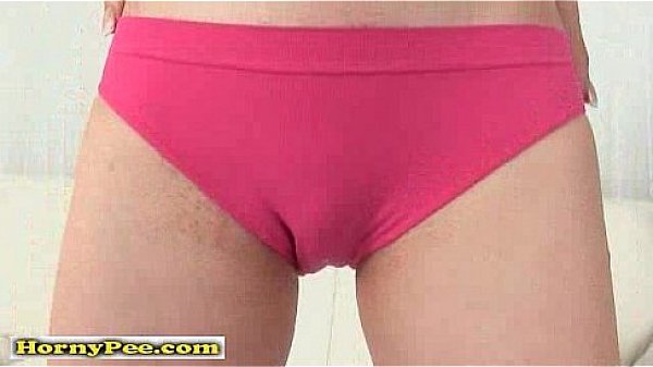 Brunette teen dildo pussy and piss  