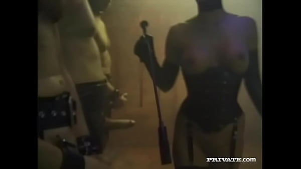 Monique Covet Is in a BDSM Dungeon Getting Ass Fucked and Sucking Dick