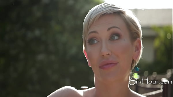 Short Hair Blonde Nudist MILF Fucks Her New Neighbor And Leaves Him Speechless