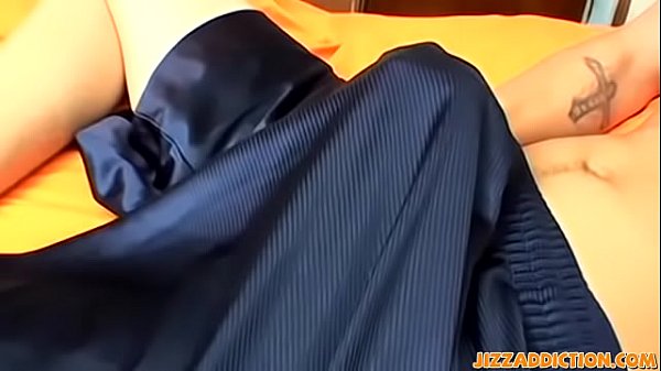 Solo twink strokes his hard cock for us