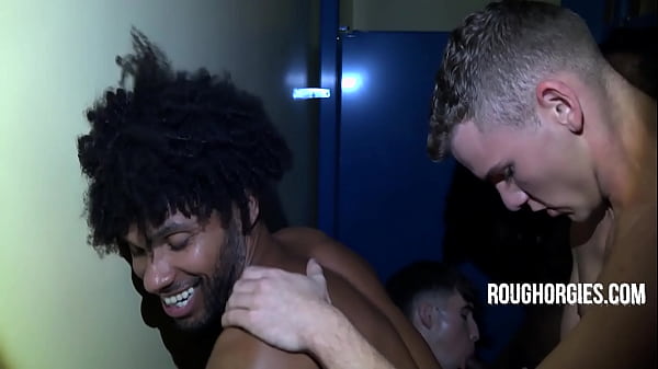 Stud Lies To His Wife To Be Bottom At A Gay Gangbang