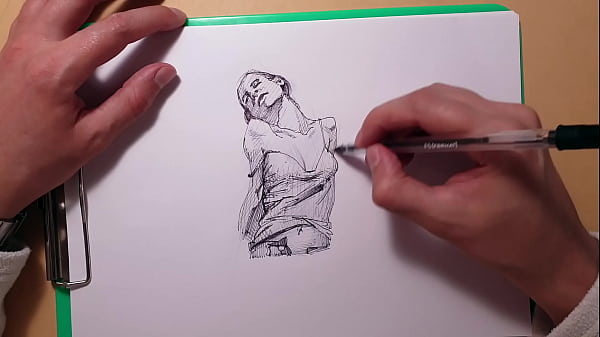 quick marker sketches