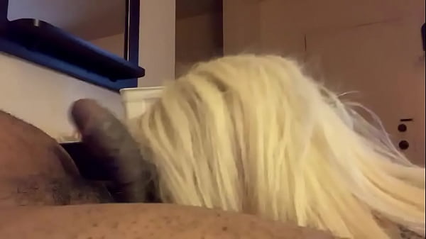 Blonde wanted a taste real quick  