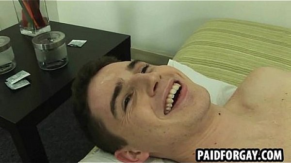 Straight hunk getting fucked anally for some cash  