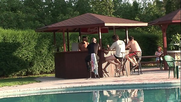 Lusty housewife My with red hair got male striptease dancer as a present for her birthday