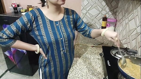 Son fucks his step mother, every day he fucks his step mother in the kitchen Hindi Dirty Talk